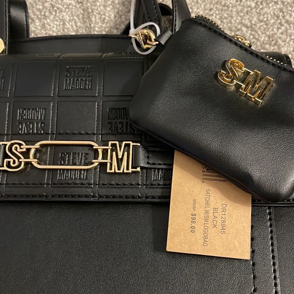 NWT Steve Madden black purse - Picture 7 of 7